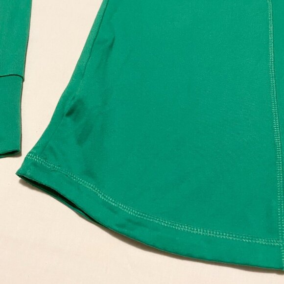 Reebok Shirt Long Sleeve Quarter Zip Womans Size Medium - Picture 15 of 16